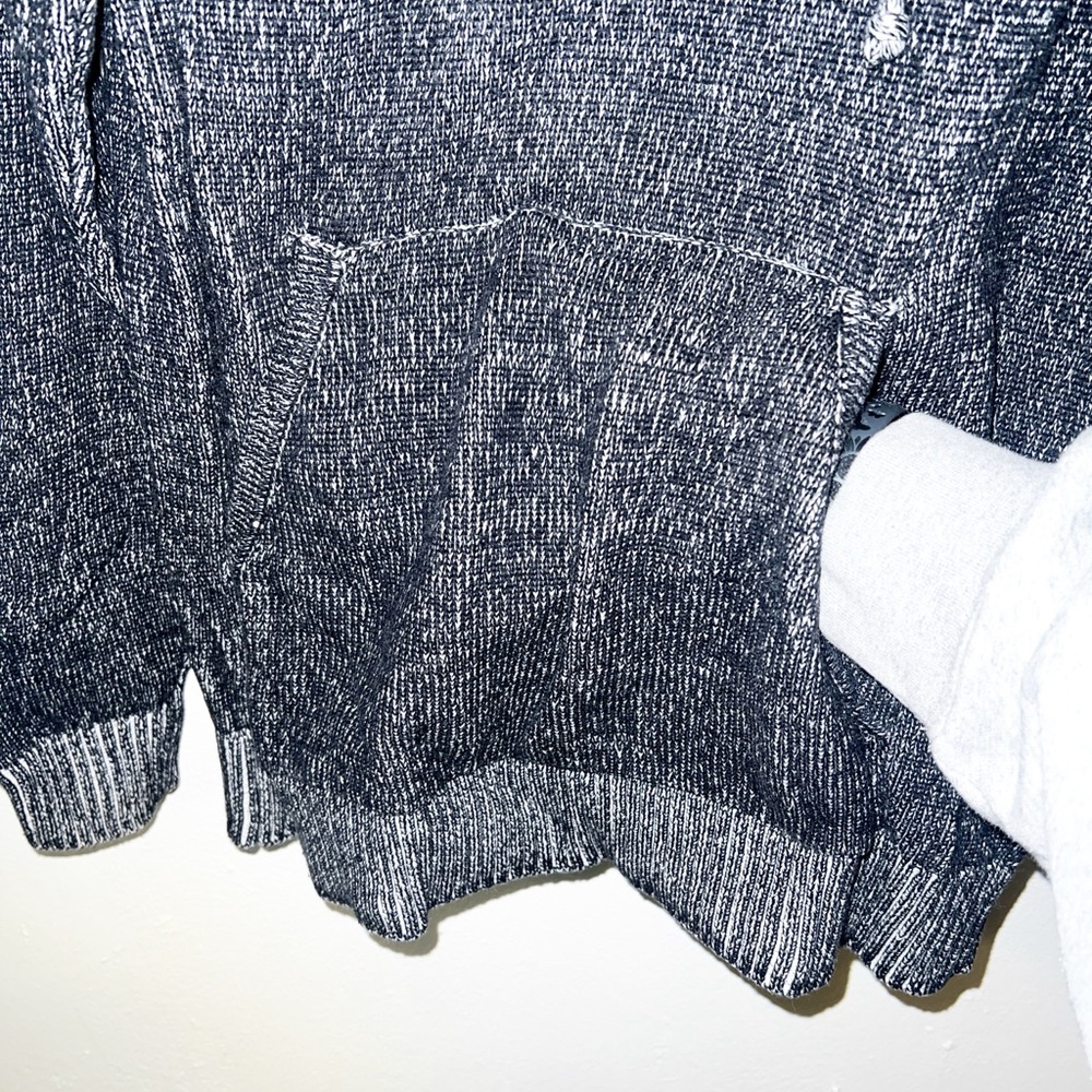 O’hanlon Mills Men’s Cotton Harkness Hooded Long Sleeve Sweater View 4